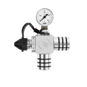 ROZDZIELACZ Z MANOMETREM (MĘSKIE x1, DAMSKIE x2)